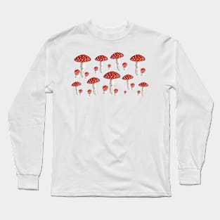 Mushroom Master Fly Agaric Long Sleeve T-Shirt